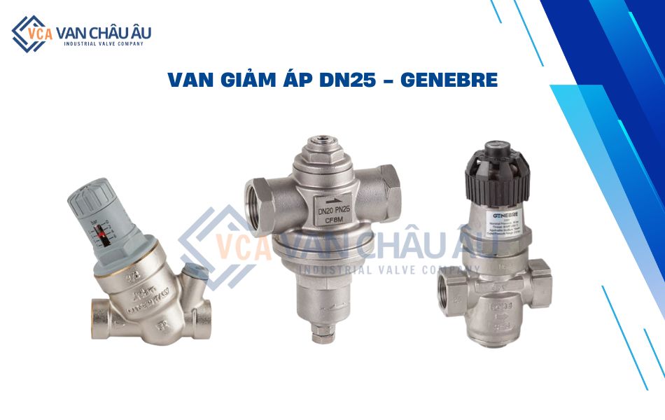 Van giảm áp nước DN25 - Hãng Genebre