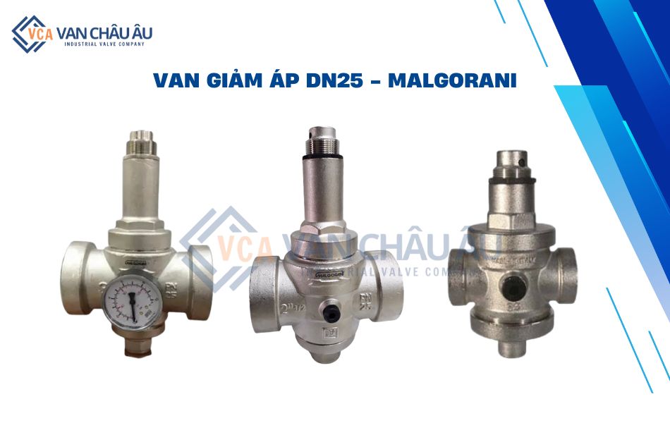 Van giảm áp nước DN25 - Hãng Malgorani