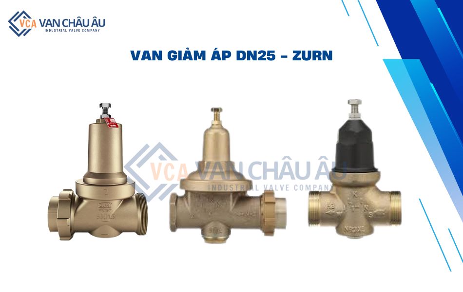 Van giảm áp nước DN25 - Hãng Zurn
