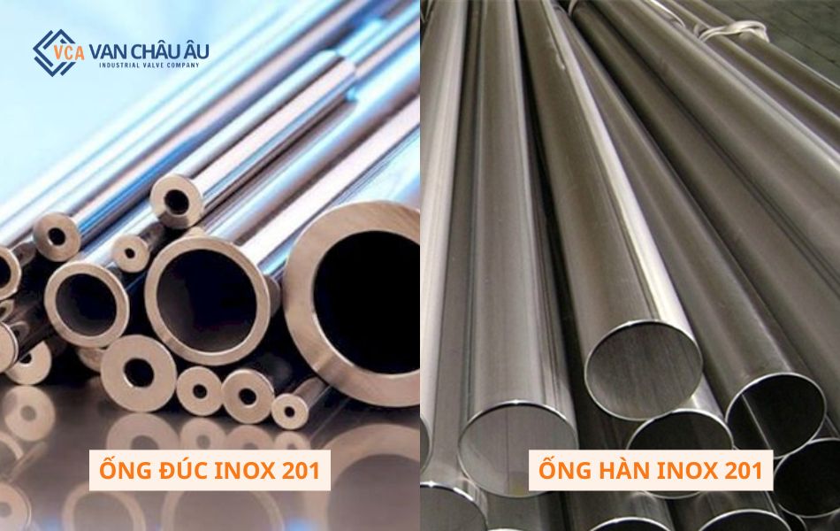 Một số loại ống inox 201 phổ biến, được tin dùng