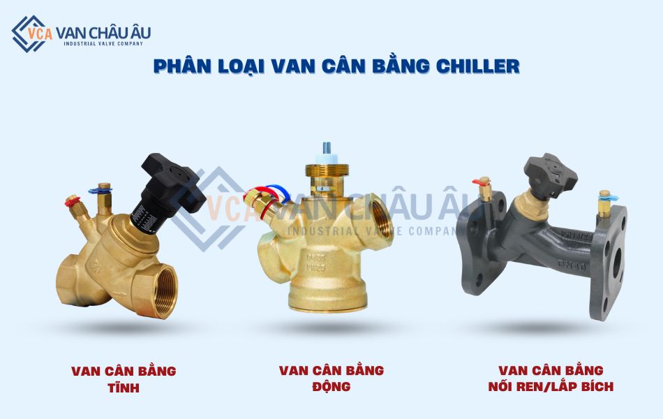 các loại van cân bằng chiller