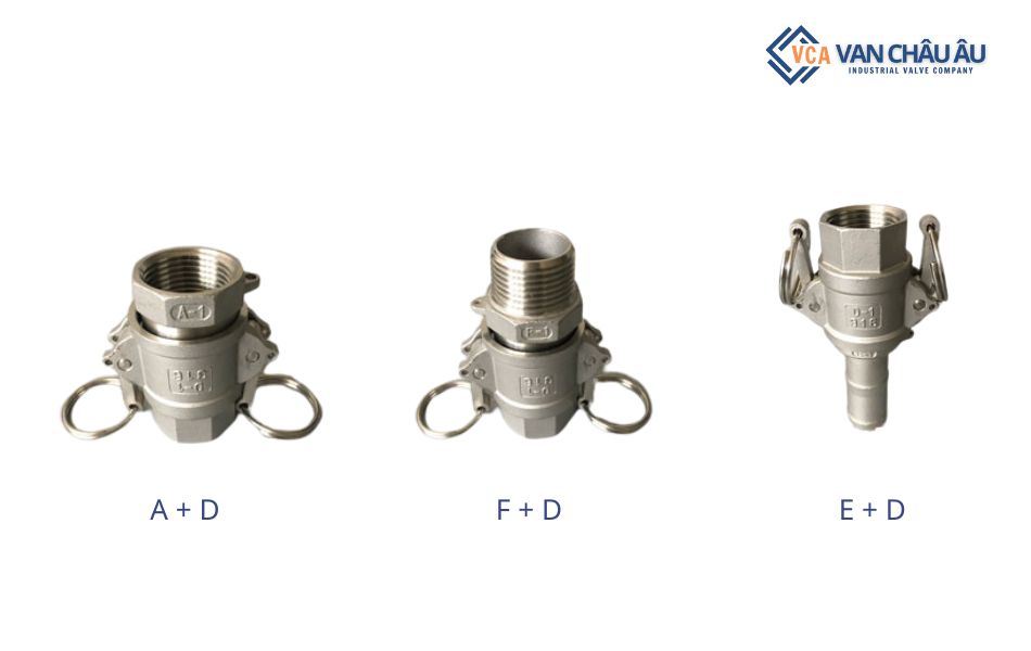 Đặc điểm kết nối của khớp nối nhanh inox kiểu D