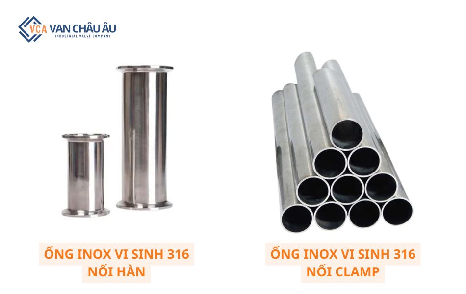 Phân loại ống inox vi sinh 316
