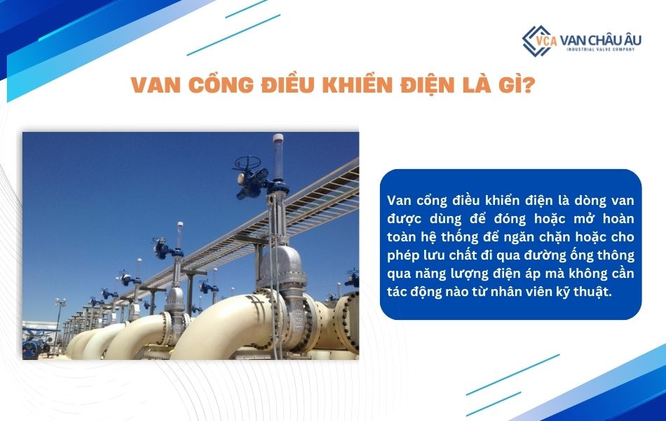 giới thiệu về van cổng điều khiển điện