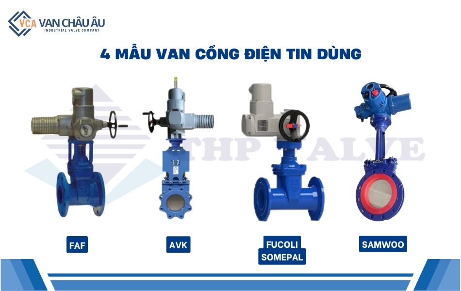 top 4 model van cổng điều khiển điện