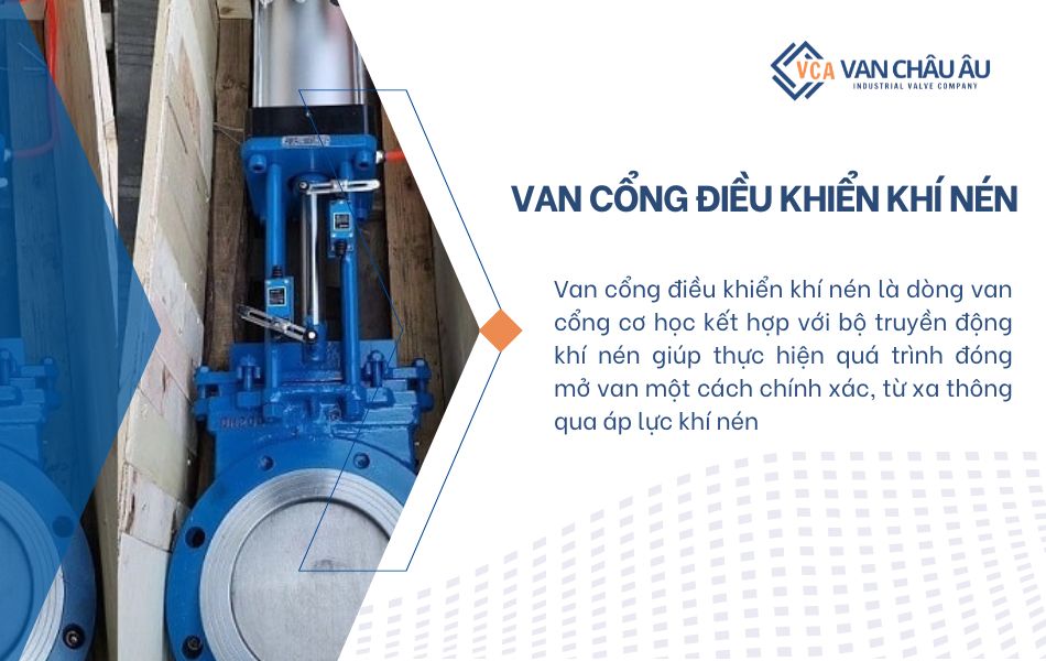 van cổng điều khiển khí nén là gì
