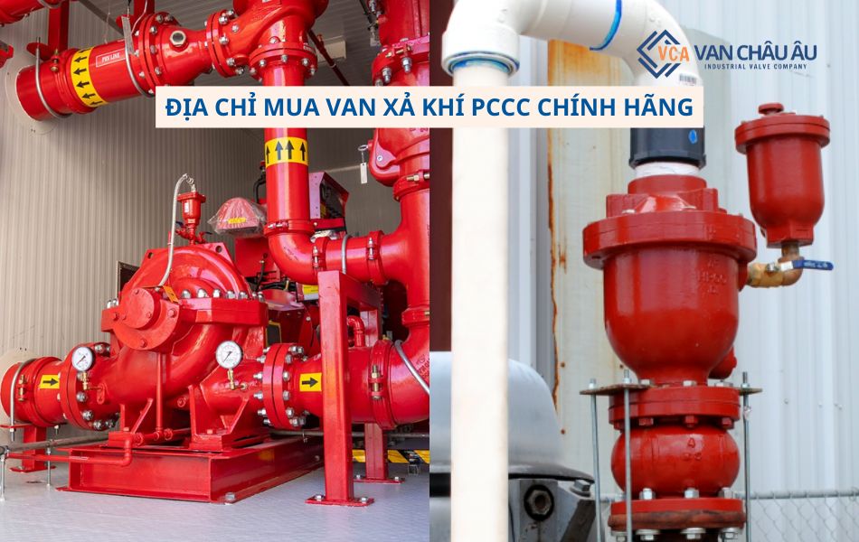vanchauau phân phối chính hãng van xả khí pccc