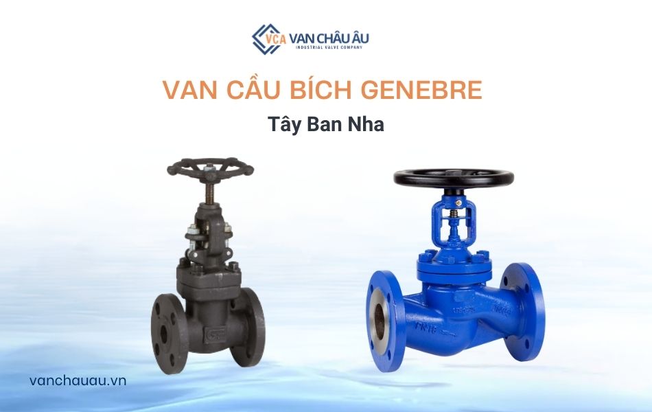 van cầu mặt bích thương hiệu genebre
