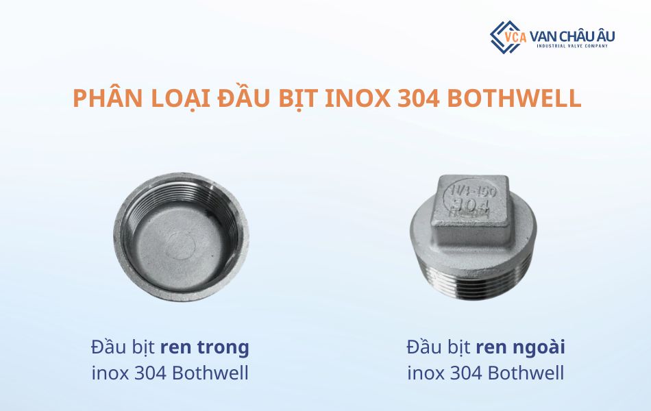 phân loại nút bịt inox 304 Bothwell