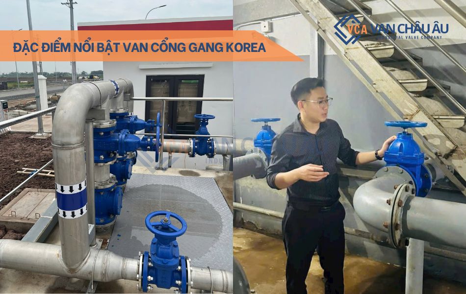 đặc điểm van cổng gang hàn quốc