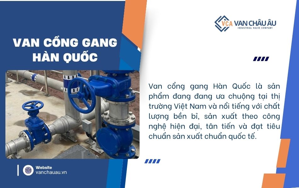 giới thiệu van cổng gang hàn quốc