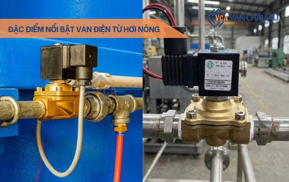 đặc điểm nổi bật van hơi điện từ