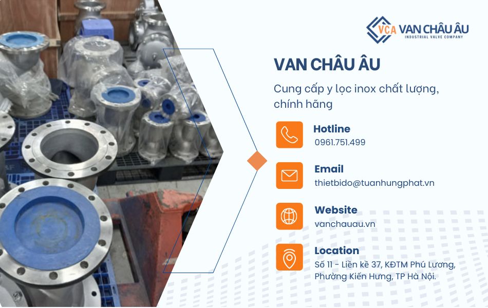 địa chỉ mua y lọc inox