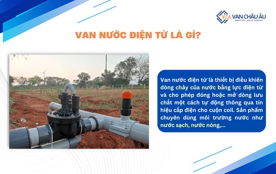 giới thiệu về van nước điện từ