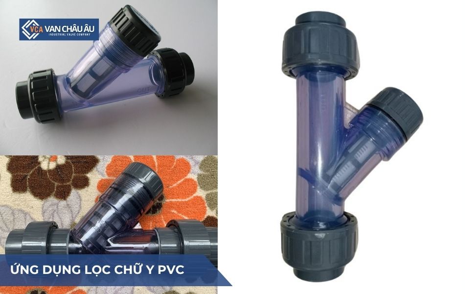ứng dụng lọc chữ y pvc