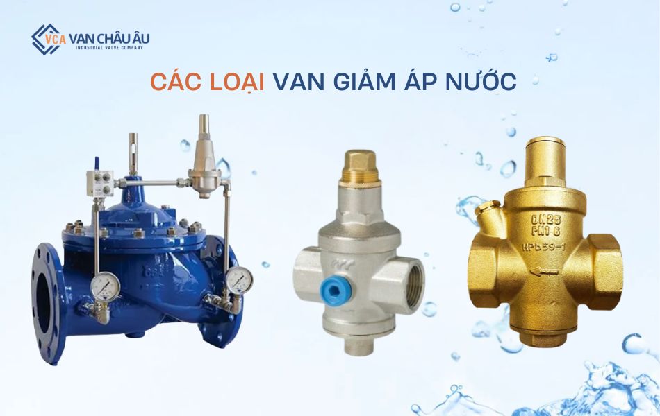 các loại van giảm áp nước 