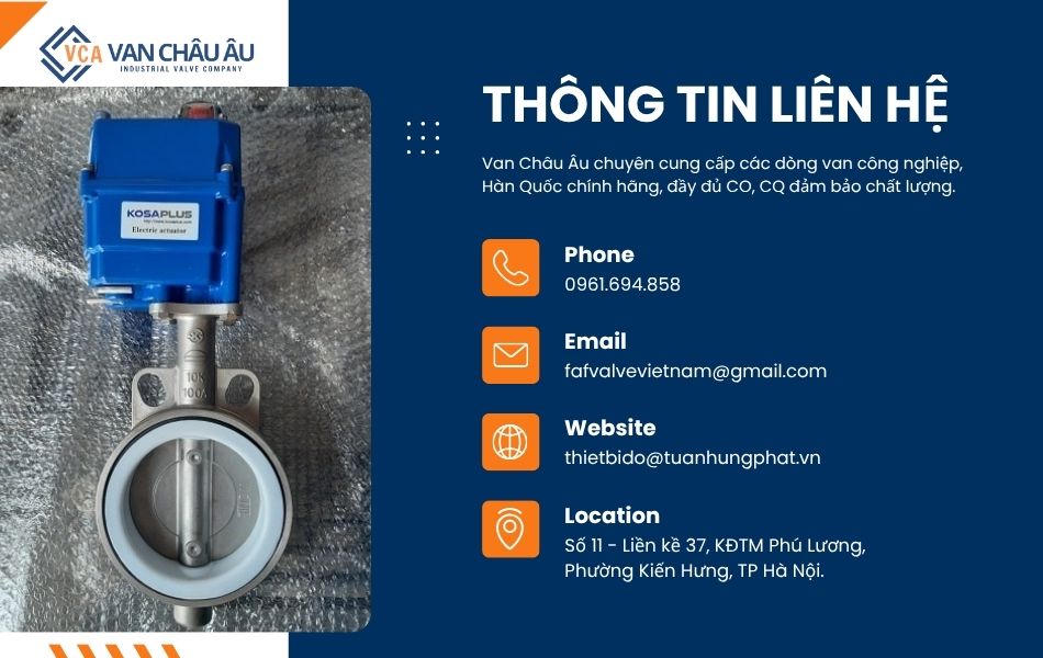 địa chỉ mua van hàn quốc chính hãng