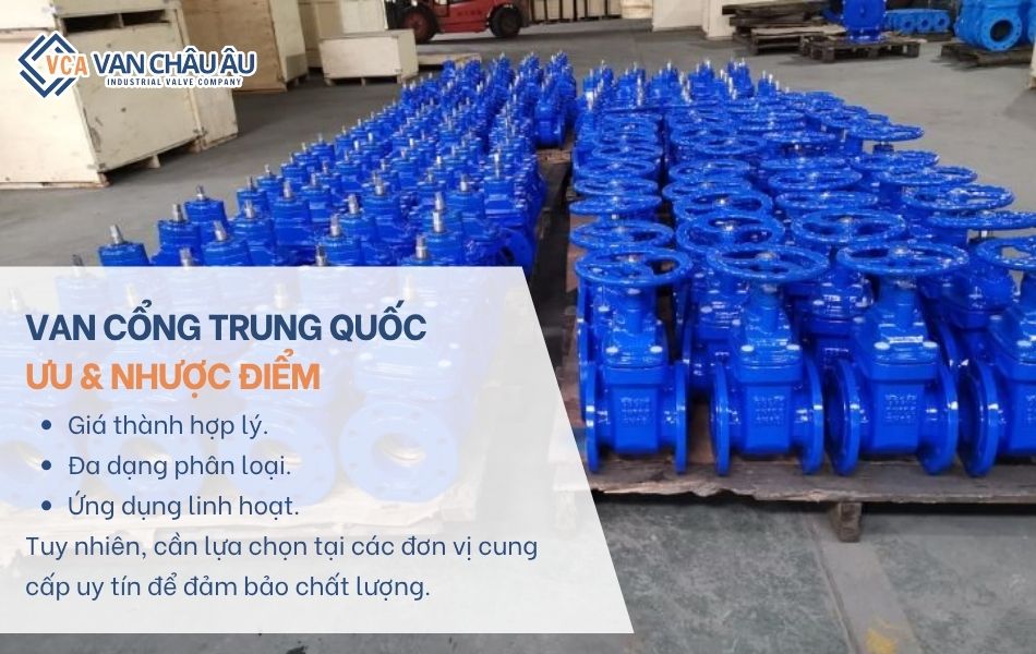 đánh giá ưu nhược điểm của van cổng trung quốc 