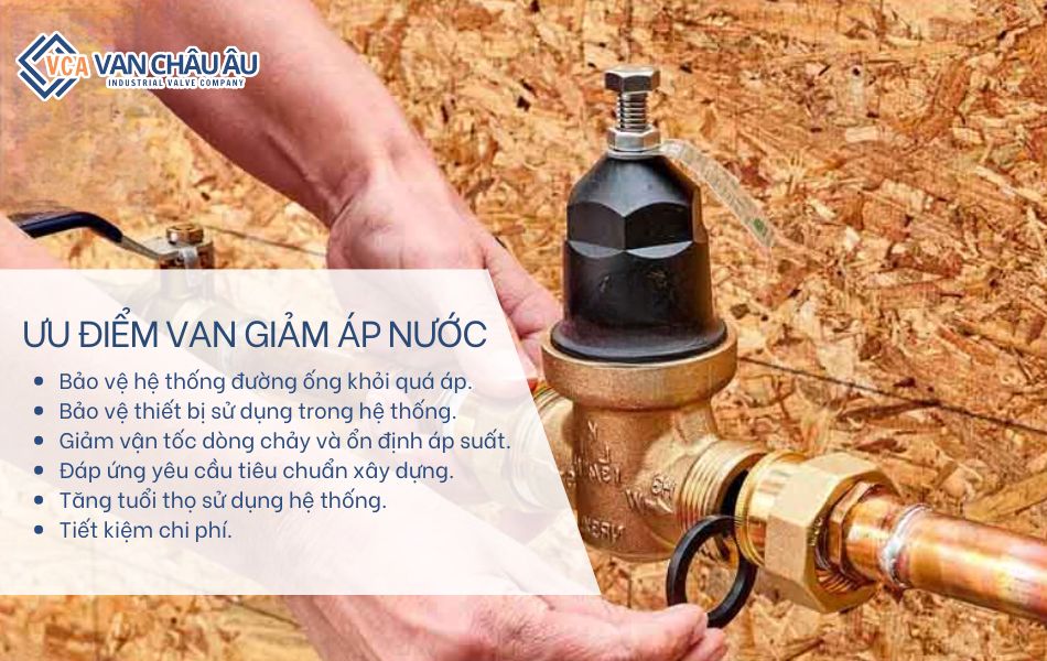 ưu điểm van giảm áp nước 