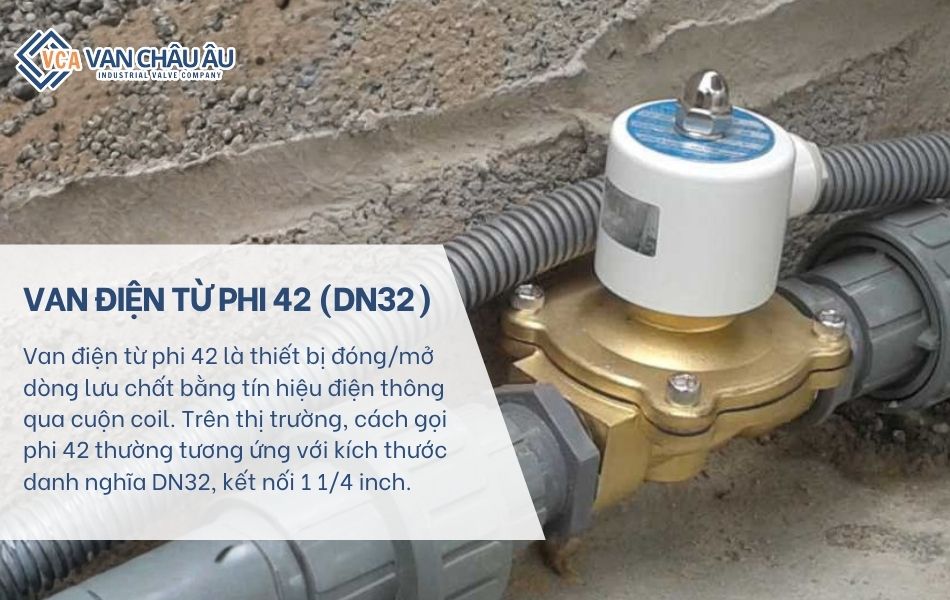 van điện từ phi 42 là gì