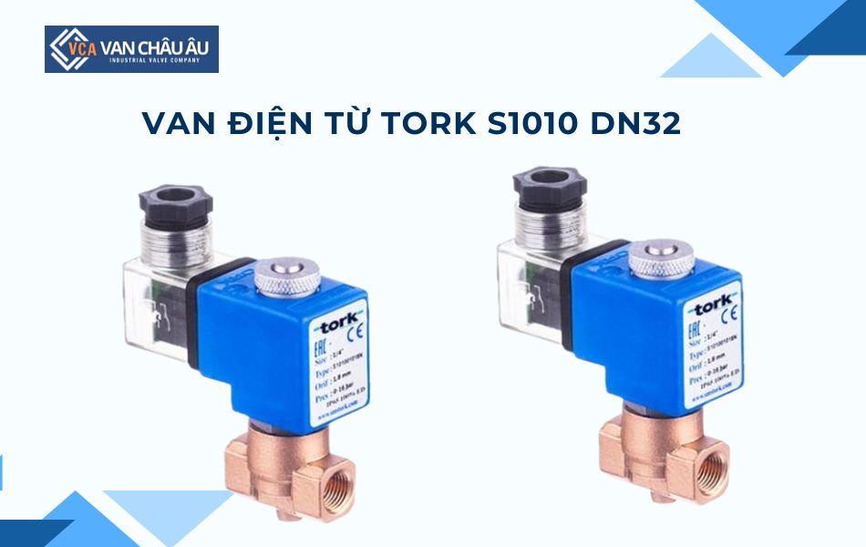 Van điện từ thường đóng phi 42 Tork S1010 