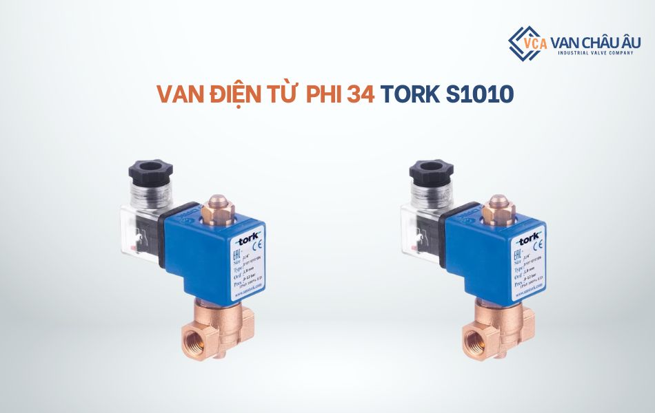 Van điện từ thường đóng phi 34 Tork S1010