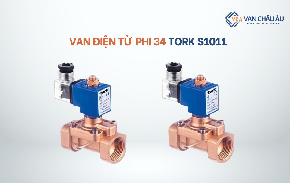 Van điện từ phi 34 thường mở Tork S1011