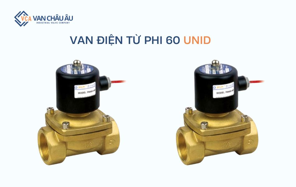 van điện từ phi 60 thương hiệu unid