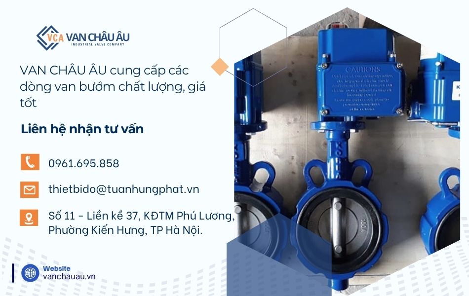 Địa chỉ mua van bướm Hàn Quốc chất lượng, giá tốt 