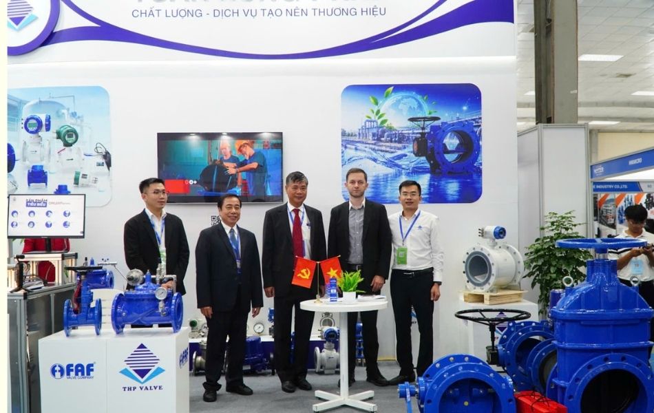 Gian hàng vinh dự được đón đoàn đại biểu, khách mời tới tham quan