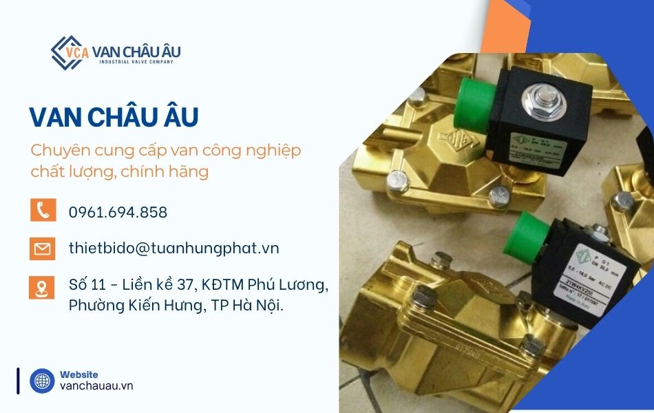 địa chỉ cung cấp van điện từ chất lượng, giá tốt