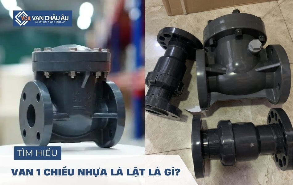 van 1 chiều lá lật nhựa là gì