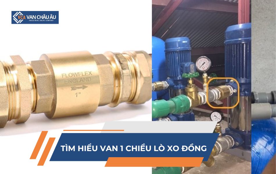 tìm hiểu van 1 chiều lò xo đồng