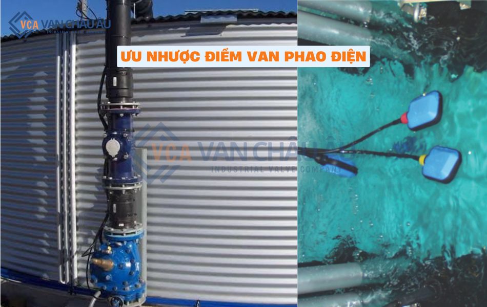 đánh giá ưu nhược điểm van phao điện
