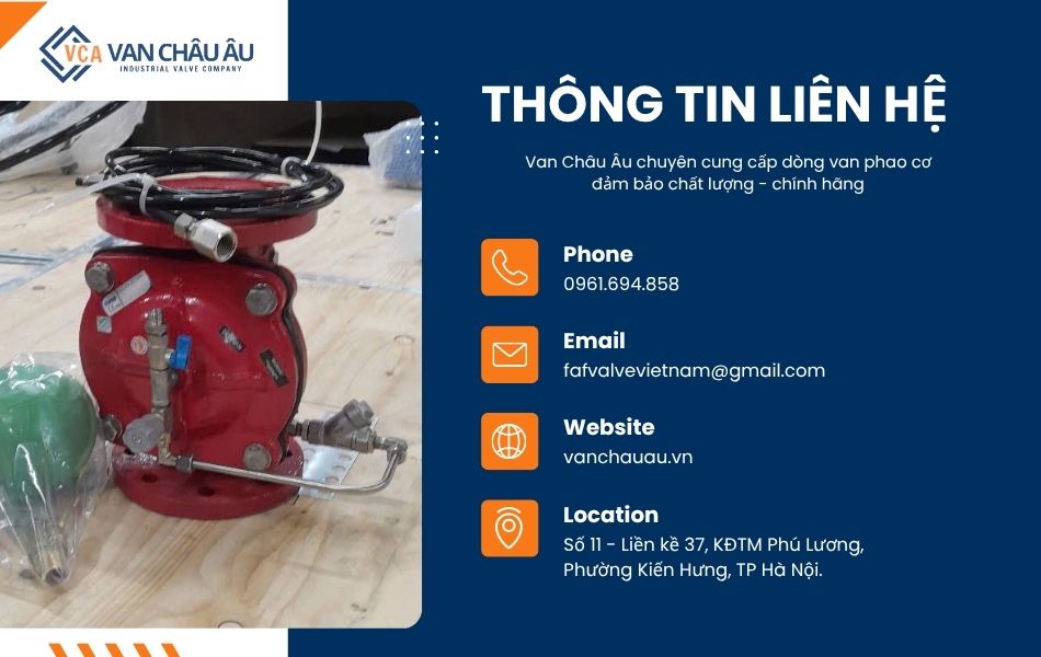 địa chỉ mua van phao cơ