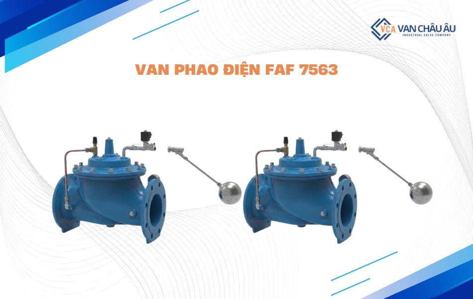 van phao điện faf 7563