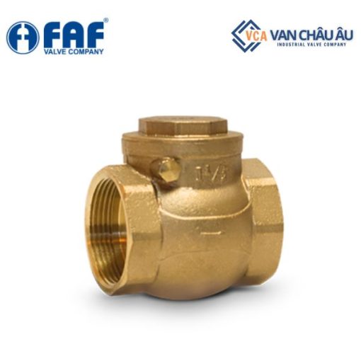 Van 1 chiều lá lật nối ren FAF 4350