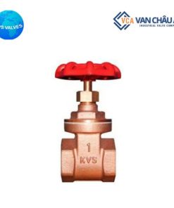 Van cửa đồng KVS nối ren PN16