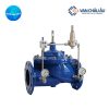 van giảm áp thủy lực nối bích KVS