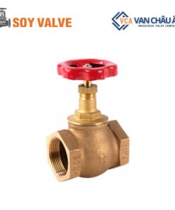 Van cầu đồng nối ren Soy