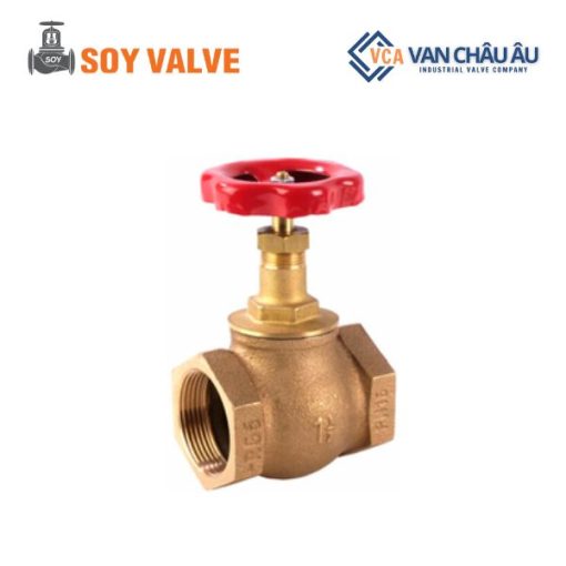 Van cầu đồng nối ren Soy