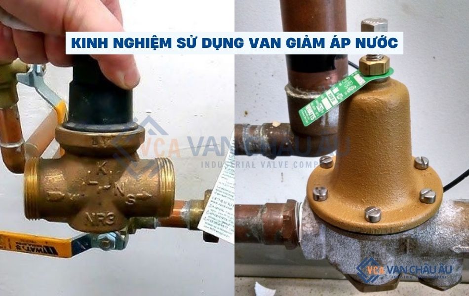 hướng dẫn sử dụng van giảm áp nước