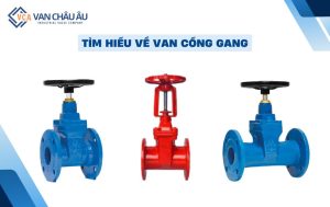 van cổng gang