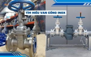 van cổng inox