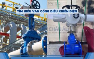 van cổng điều khiển điện