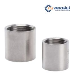 Măng sông ren trơn inox