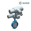 Van bướm điện TIS động cơ AUMA ON OFF
