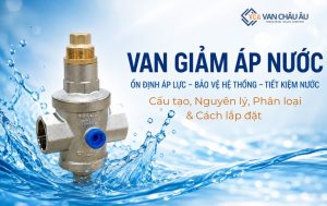 van giảm áp nước